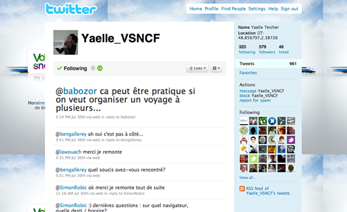 Yaelle Voyages SNCF